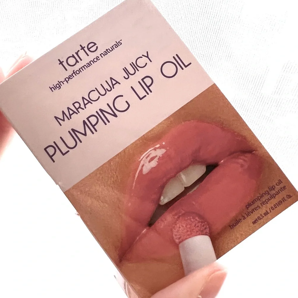 5 for 25⚡️Tarte Rose Maracuja Juicy Plumping Lip Oil .5ml